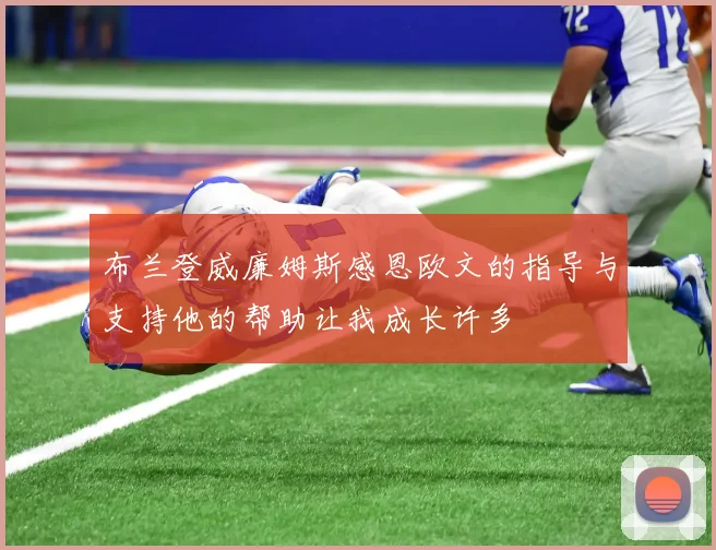 布兰登威廉姆斯感恩欧文的指导与支持他的帮助让我成长许多